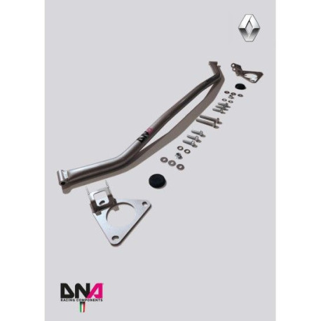 Strutbars (montanti) DNA RACING front strut bar kit 203 HP (small dome) kit for RENAULT CLIO III - RS INCL. (2005 - 2013) | race-shop.it