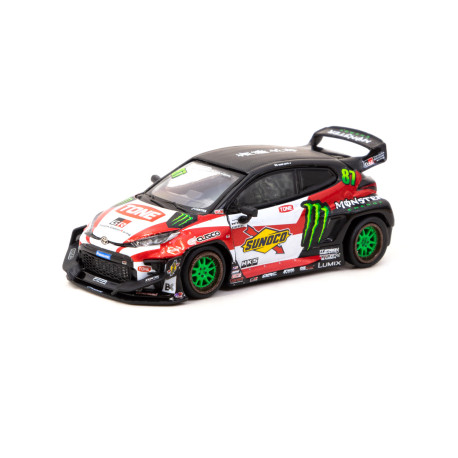 Modelli dell'auto TARMAC WORKS modellino di auto Pandem Toyota Yaris | Drift | race-shop.it