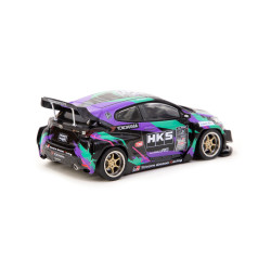 TARMAC WORKS modellino di auto 1/43 Toyota Yaris GR | HKS Racing Performer