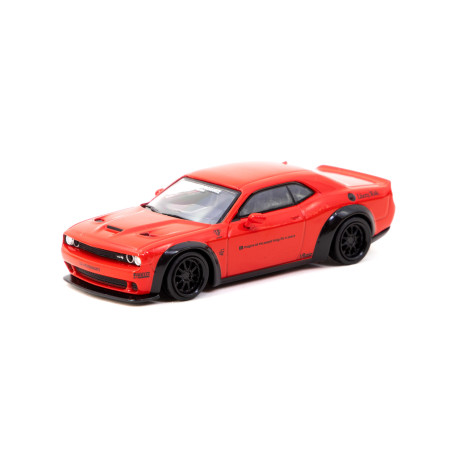 Modelli dell'auto TARMAC WORKS modellino di auto 1/64 LB-WORKS Dodge Challenger SRT Hellcat | Red | race-shop.it