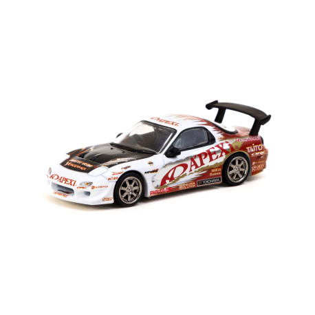 Modelli dell'auto TARMAC WORKS modellino di auto 1/64 A`PEXi Stage-D FD RX-7 | race-shop.it