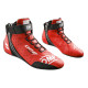 Scarpe da corsa omologate FIA OMP ONE EVO X my2024, rosso