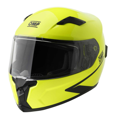 Caschi integrali Casco OMP CIRCUIT EVO2, giallo fluo | race-shop.it