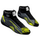 FIA scarpe da corsa OMP Sport, nero/giallo fluo