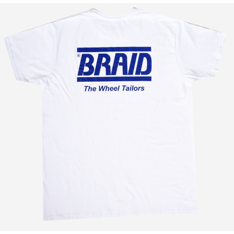 Magliette T-shirt BRAID, bianco | race-shop.it