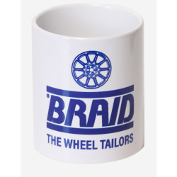 Braid mug, ceramic