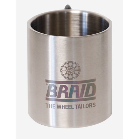 Articoli promozionali Braid Tazza, metallico | race-shop.it