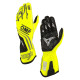 Guanti da karting omologati FIA OMP KS-X (cuciture esterne), giallo