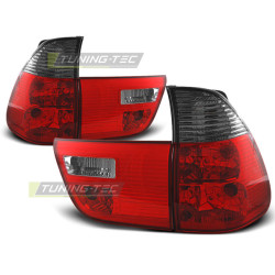 FARI POSTERIORI ROSSO SMOKE per BMW X5 E53 09.99-06