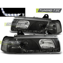FARI DAYLIGHT NERO per BMW E36 12.90-08.99