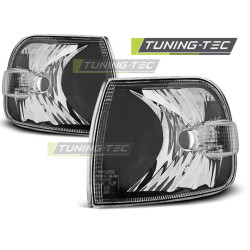 INDICATORI DI DIREZIONE ANTERIORI NERO per VW T4 08.96-03.03 BUS