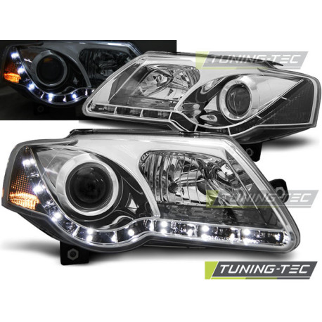 Fari FARI DAYLIGHT CROMO per VW PASSAT B6 3C 03.05-10 | race-shop.it