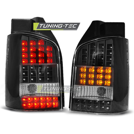 Fari LED FARI POSTERIORI NERO per VW T5 04.03-09 | race-shop.it