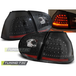 LED FARI POSTERIORI NERO per VW GOLF 5 10.03-09