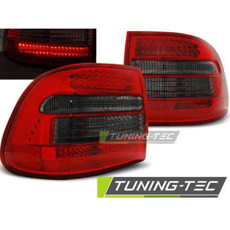 Fari LED FARI POSTERIORI ROSSO SFUMATI per PORSCHE CAYENNE 02-06 | race-shop.it