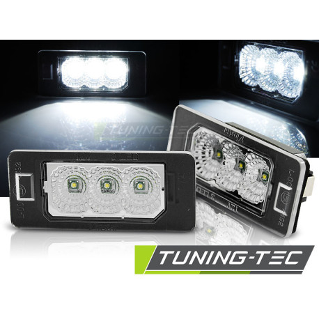 Fari LUCI LED TARGA TRASPARENTE per BMW E90 / F30 / F32 / E39 / E60 / F10 / X3 / X5 / X6 | race-shop.it