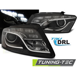 FARI TRUE DRL NERO per AUDI Q5 11.08 - 09.12