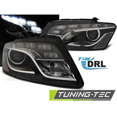 Fari FARI TRUE DRL NERO per AUDI Q5 11.08 - 09.12 | race-shop.it