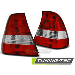 FARI POSTERIORI ROSSO BIANCO per BMW E46 06.01-12.04 COMPACT