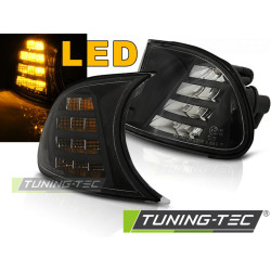 INDICATORI DI DIREZIONE ANTERIORI NERO LED per BMW E46 04.99-08.01 C/C