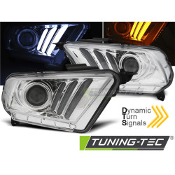 FORD MUSTANG V 10-13 LUCE AL NEON CROMO