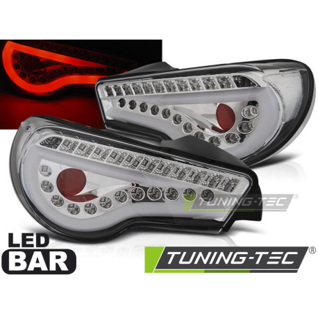 Fari TOYOTA GT86 12-16 LED BAR CROMO | race-shop.it