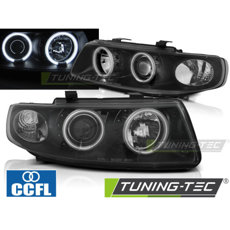 Fari FARI ANGEL EYES CCFL NERO per SEAT LEON / TOLEDO 04.99-08.04 | race-shop.it
