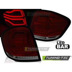 LED BAR FARI POSTERIORI ROSSO SFUMATI per MERCEDES M-KLASA W164 09-11