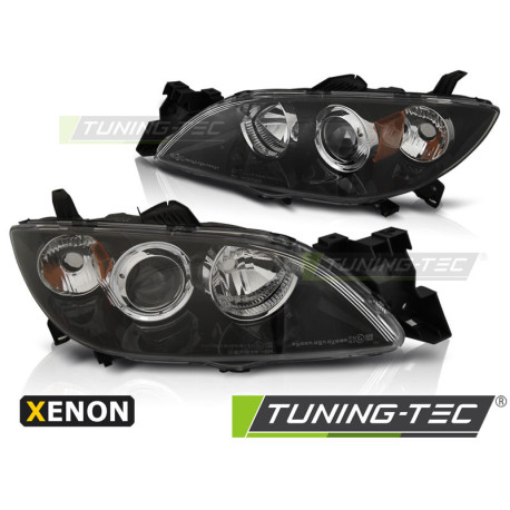 Fari MAZDA 3 03-09 4D NERO XENON | race-shop.it