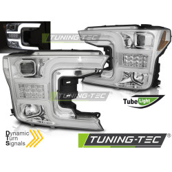 FARI LUCE AL NEON CROMO per FORD F150 MK13 17-20