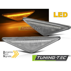 INDICATORI DI DIREZIONE BIANCO LED SEQ per FORD FOCUS MK1, MONDEO MK3