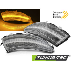 INDICATORI DI DIREZIONE NELLO SPECCHIETTO BIANCO LED SEQ per RENAULT CLIO IV 12-16