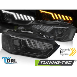 FARI ALLO XENO LED NERO SEQ per AUDI A4 B8 12-15