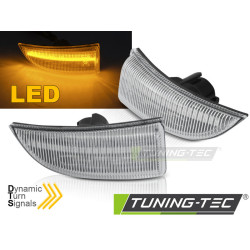 INDICATORI DI DIREZIONE NELLO SPECCHIETTO BIANCO LED SEQ per RENAULT SCENIC III / MEGANE III