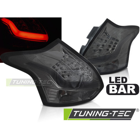 Fari FORD FOCUS 3 11-10.14 HATCHBACK LED SFUMATO BAR | race-shop.it