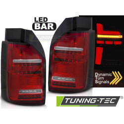 LED BAR FARI POSTERIORI ROSSO BIANCO SEQ per VW T6.1 20- OEM LAMPADINA