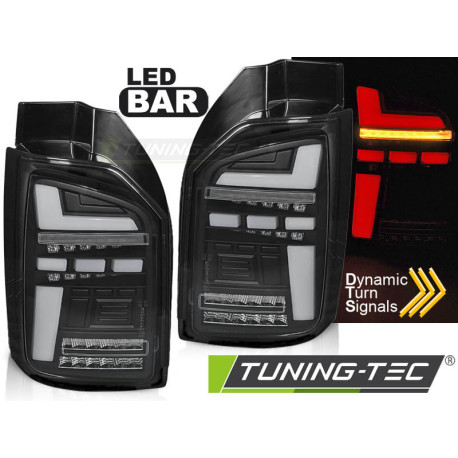 Fari LED BAR FARI POSTERIORI NERO SEQ per VW T6 15-19 OEM LAMPADINA | race-shop.it