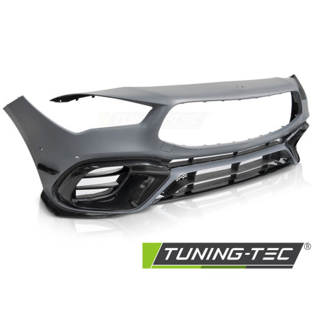 Body kit e accessori visivi PARAURTI ANTERIORE SPORT NERO STYLE PDC per MERCEDES CLA W118 19- | race-shop.it