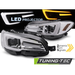 LED FARI DRL CROMO per SUBARU WRX 14-22