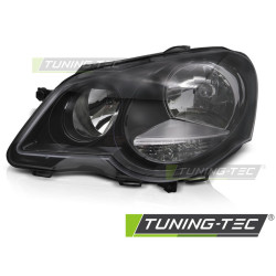 FARO NERO LATO SINISTRO TYC per VW POLO 9N3 05-09