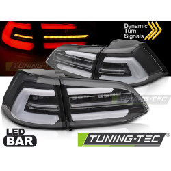 LED FANALI POSTERIORI NERO SEQ per VW GOLF 7 17-19 SW