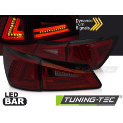 LED FANALI POSTERIORI ROSSO SFUMATO LED SQL per LEXUS IS II 06-13