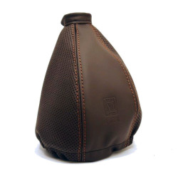 Nardi Cuffia del cambio in Pelle traforata marrone