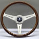 Volanti Nardi Classic ND36 Steering Wheel, Wood, 40mm Dish (Large Hub) | race-shop.it