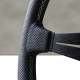 Volanti Nardi Deep Corn Steering Wheel, leather, 3-Sector Italia Stitching, 50mm Dish, 330mm | race-shop.it