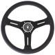 Volanti Volante sportivo a 3 razze Nardi Competition, 330mm, pelle, calice 40mm, nero | race-shop.it