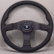 Volanti Nardi Leader Steering Wheel, leather, 350mm | race-shop.it