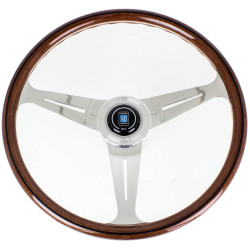 Nardi Classic ND34 Steering Wheel, Wood, 40mm Dish
