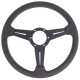 Volanti Nardi Classic ND34 Steering Wheel, 40mm Dish, black spokes, black leather | race-shop.it