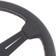 Volanti Nardi Classic ND34 Steering Wheel, 40mm Dish, black spokes, black leather | race-shop.it